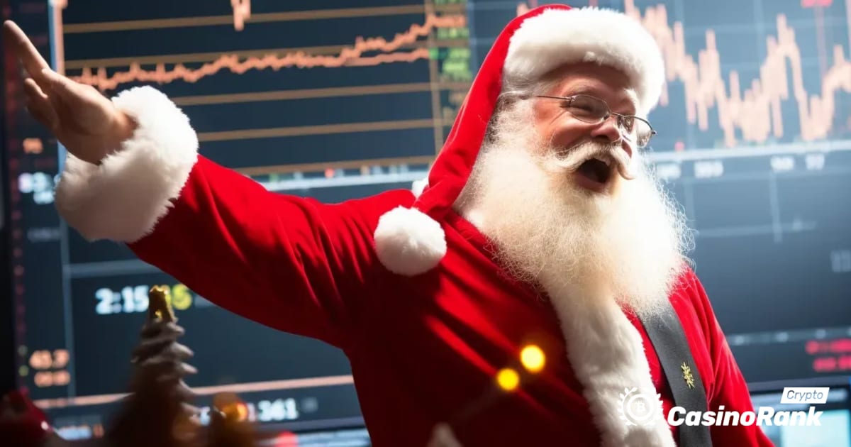 Potențial raliu al prețurilor Bitcoin în timpul mitingului lui Moș Crăciun